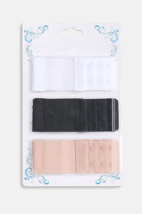 Zivame (Pack of 3) Bra Hook Extenders - Black Skin White — image 9